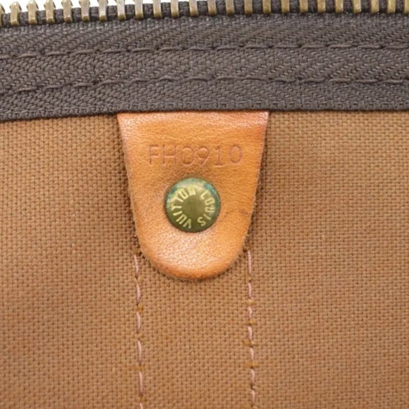 LOUIS VUITTON KeepAll LV 50 Boston Weekend Travel Duffel Tote Bag LV50 FH0910 - Picture 12 of 17
